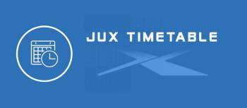 JUX Timetable